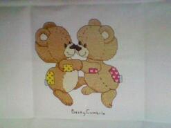 Cross stitch square for Hunter's quilt