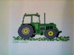 Cross stitch square for Aniello D's quilt