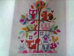 Cross stitch square for EsmÃ© L's quilt