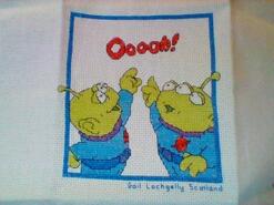 Cross stitch square for Liam S's quilt