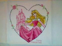 Cross stitch square for Belle J's quilt