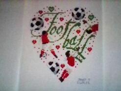 Cross stitch square for Jayden G's quilt