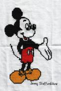 Cross stitch square for Dominic F's quilt