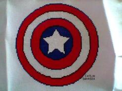Cross stitch square for Leo S's quilt