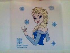 Cross stitch square for Naomi W's quilt