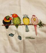 Cross stitch square for Jayda J's quilt