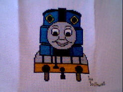 Cross stitch square for Finley G's quilt