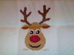Cross stitch square for Daniel P's quilt