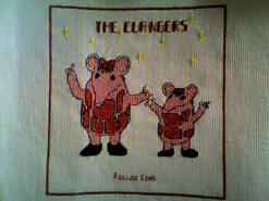 Cross stitch square for Leon's quilt