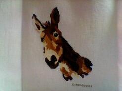 Cross stitch square for Natalia M's quilt