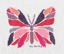 Cross stitch square for A's quilt