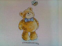 Cross stitch square for Leah-Marie's quilt