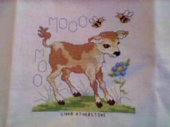 Cross stitch square for Callie S's quilt