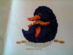 Cross stitch square for Ben M's quilt