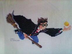 Cross stitch square for Ben M's quilt