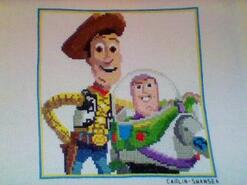Cross stitch square for Ellis O's quilt