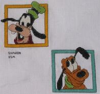 Cross stitch square for Ben C's quilt