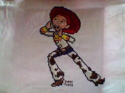Cross stitch square for Megan D's quilt
