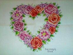 Cross stitch square for Grace B's quilt