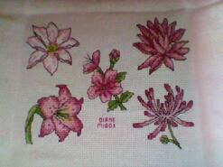 Cross stitch square for Grace B's quilt