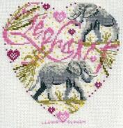 Cross stitch square for R's quilt