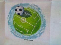 Cross stitch square for William E's quilt