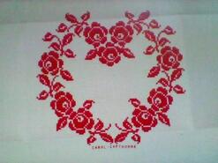 Cross stitch square for Phoebe A's quilt