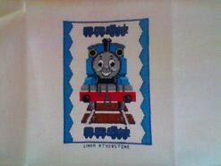 Cross stitch square for Thomas S's quilt