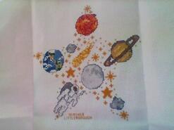 Cross stitch square for Kailo W's quilt