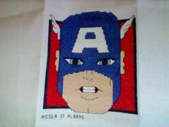Cross stitch square for Jack B's quilt