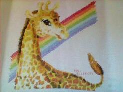 Cross stitch square for Murray J's quilt