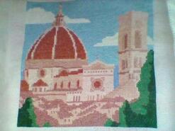 Cross stitch square for Aston W's quilt