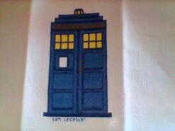 Cross stitch square for Ibraheem P's quilt