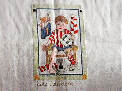 Cross stitch square for Jack P's quilt