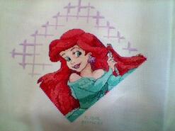 Cross stitch square for Savanagh's quilt