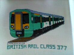 Cross stitch square for Rory P's quilt