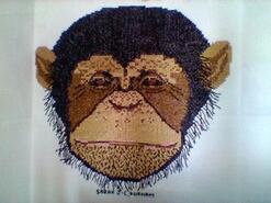 Cross stitch square for Charlie J's quilt