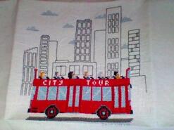 Cross stitch square for Chester J's quilt