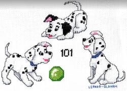Cross stitch square for Isaac M's quilt