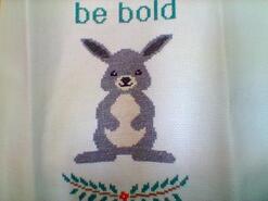 Cross stitch square for Jake B's quilt