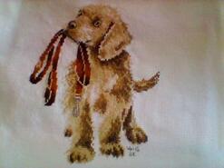 Cross stitch square for Jake B's quilt