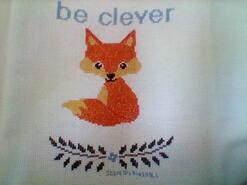 Cross stitch square for Bernard B's quilt