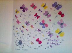 Cross stitch square for Sophie B's quilt