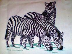 Cross stitch square for Savannah M's quilt