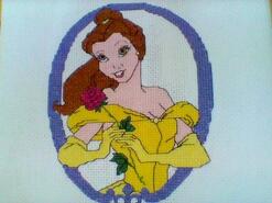 Cross stitch square for Sophia-Grace's quilt