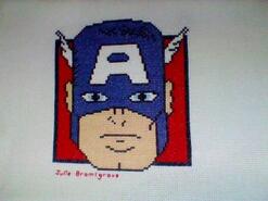 Cross stitch square for Tristan G's quilt
