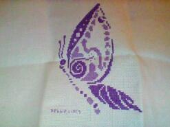 Cross stitch square for Sophie S's quilt