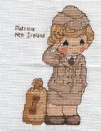 Cross stitch square for Joshua H's quilt