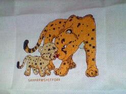 Cross stitch square for Archie W's quilt