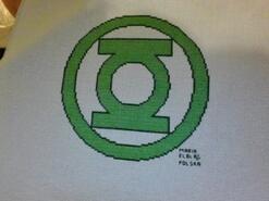 Cross stitch square for Leyton W's quilt